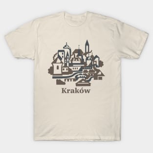 Krakow city travels T-Shirt